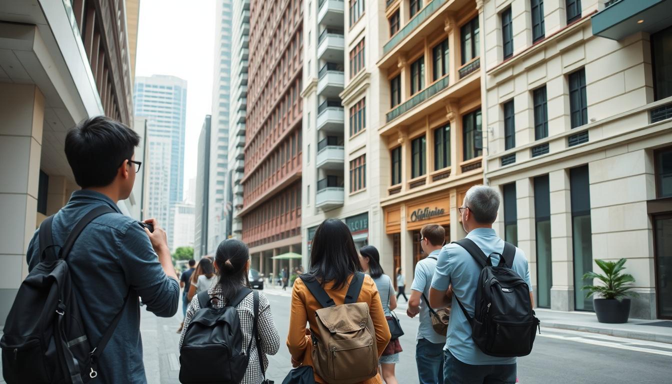 Walk the city with a fresh view